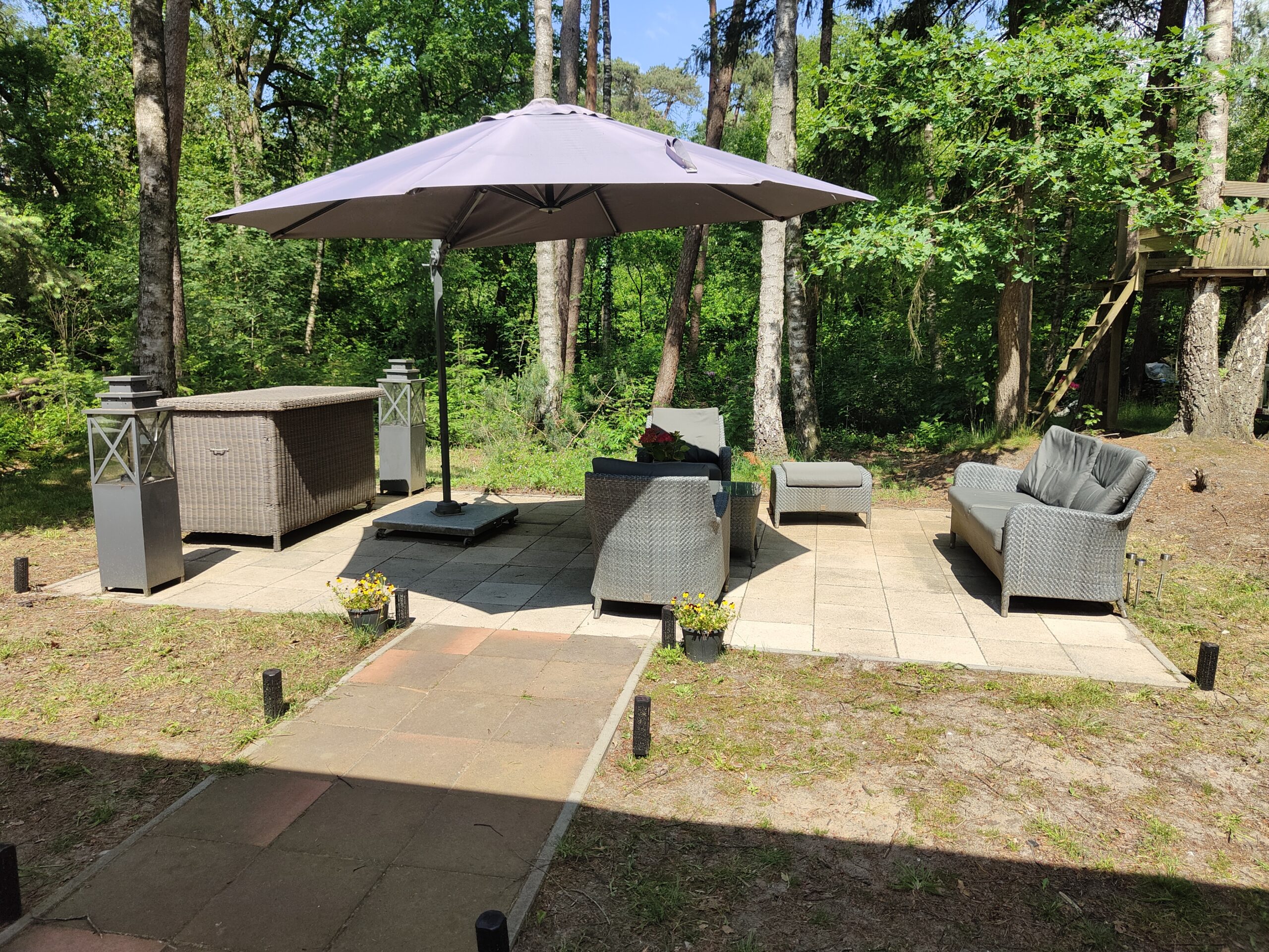 Bungalow in de natuur