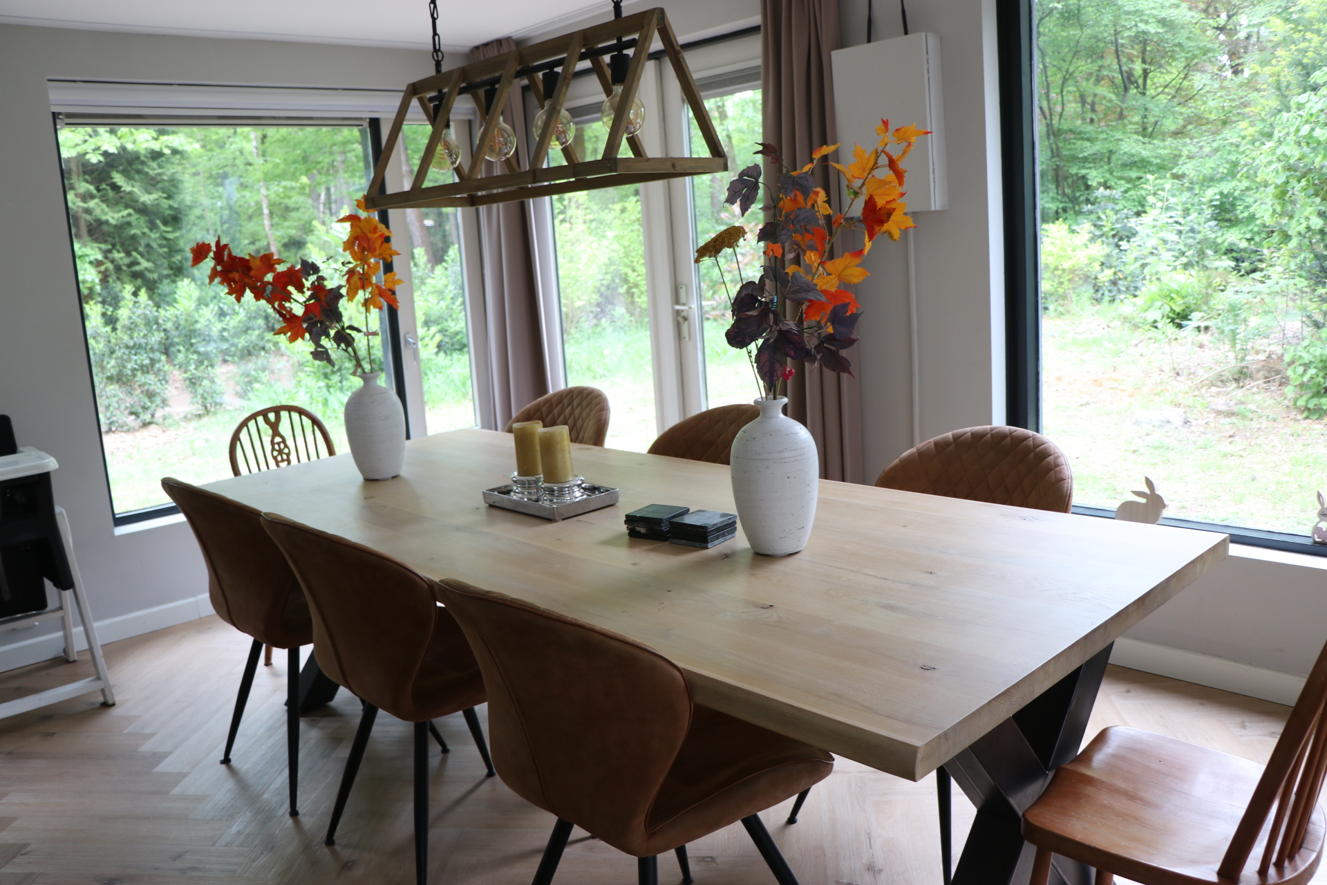 Eetkamer met kookeiland